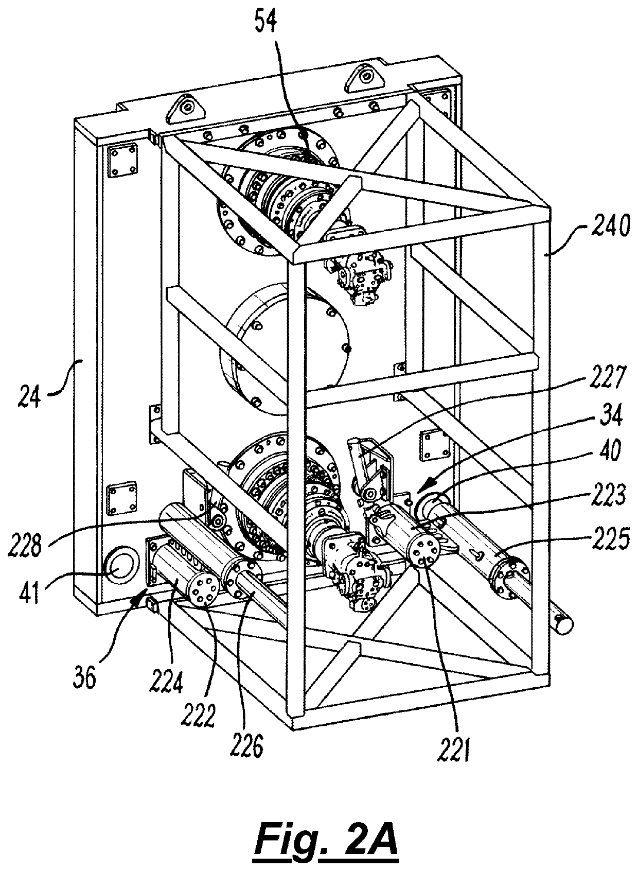 Reel drive assembly