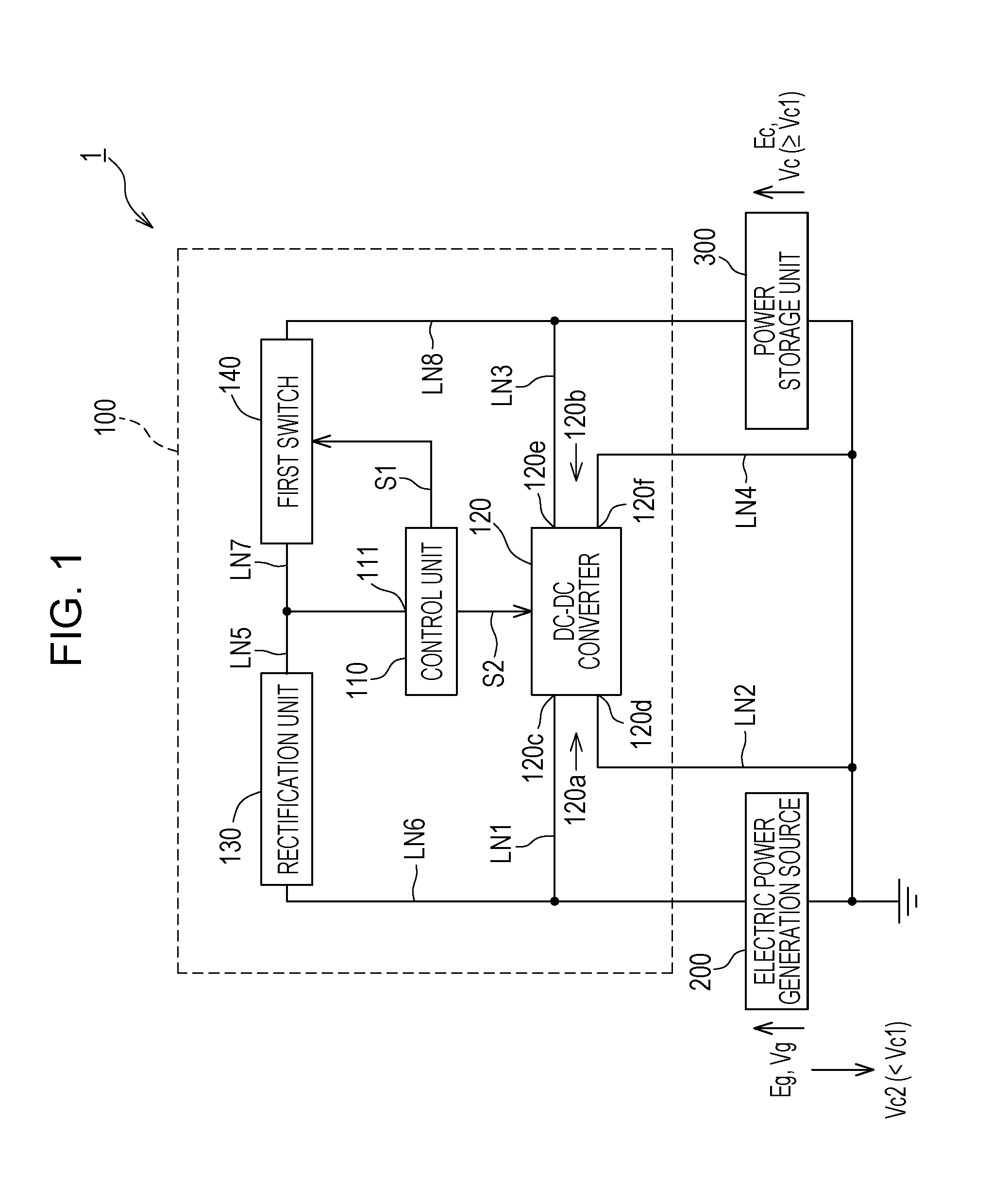 Electric power conversion apparatus, power storage system and power storage method