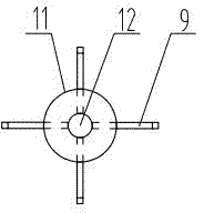 Quantitative feeding device for corn stalk husk-stuff separator