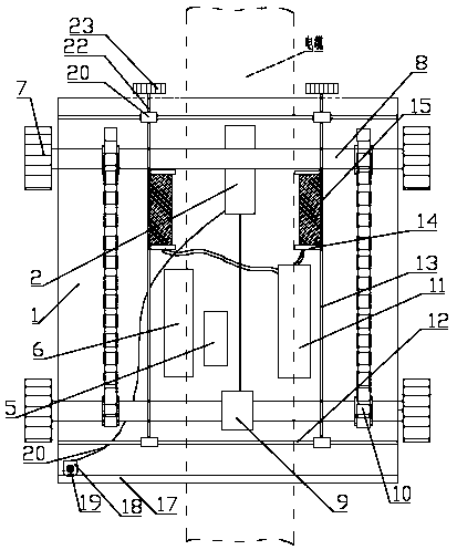 Special coding machine for cables