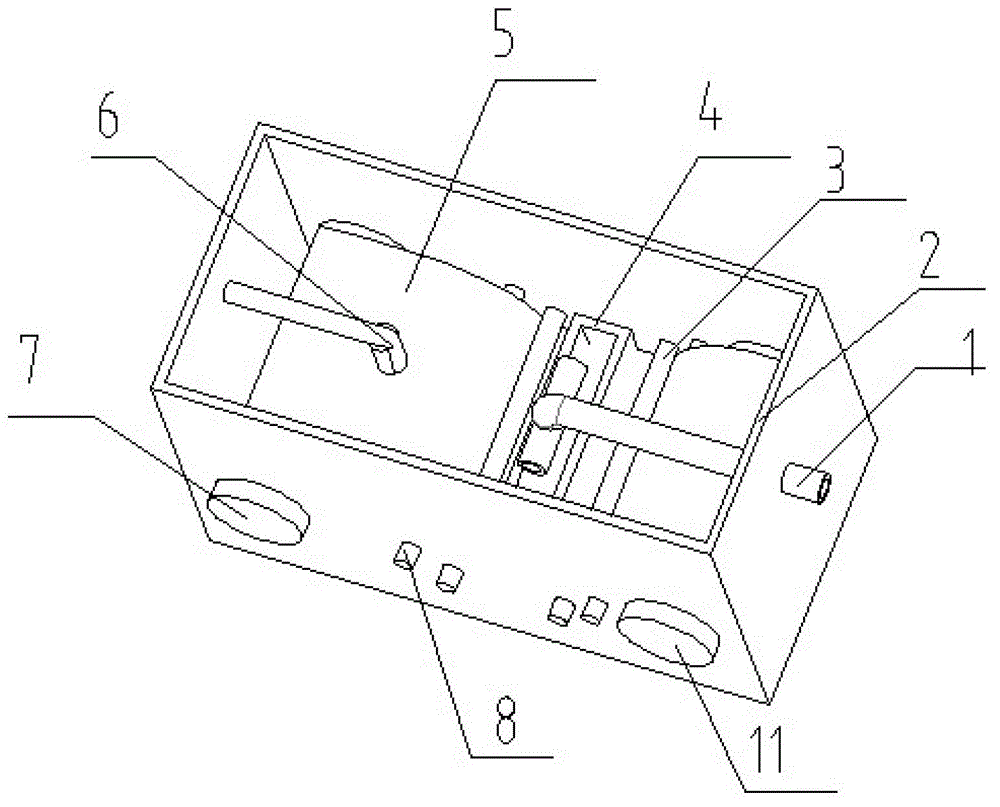 Water quality on-line monitoring method and device