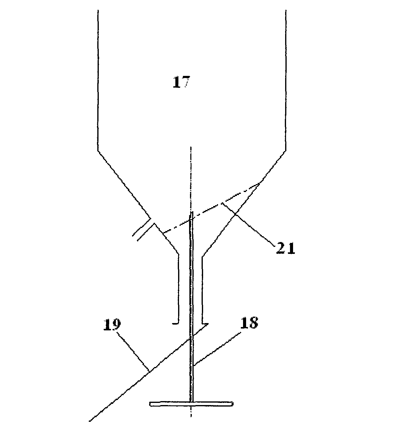 Blocking cleaning process for COREX smelting reduction furnace dust-removal system