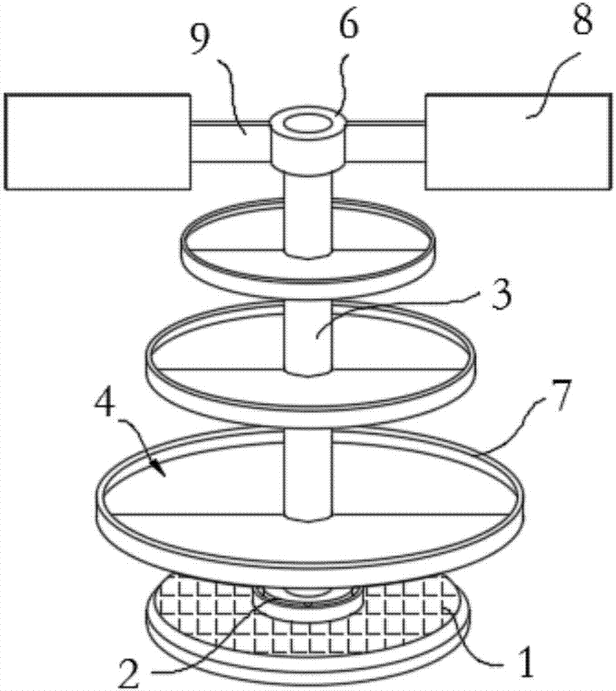 Airing device suitable for tremella