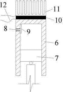 Thermoelectric conversion type wave power generation system