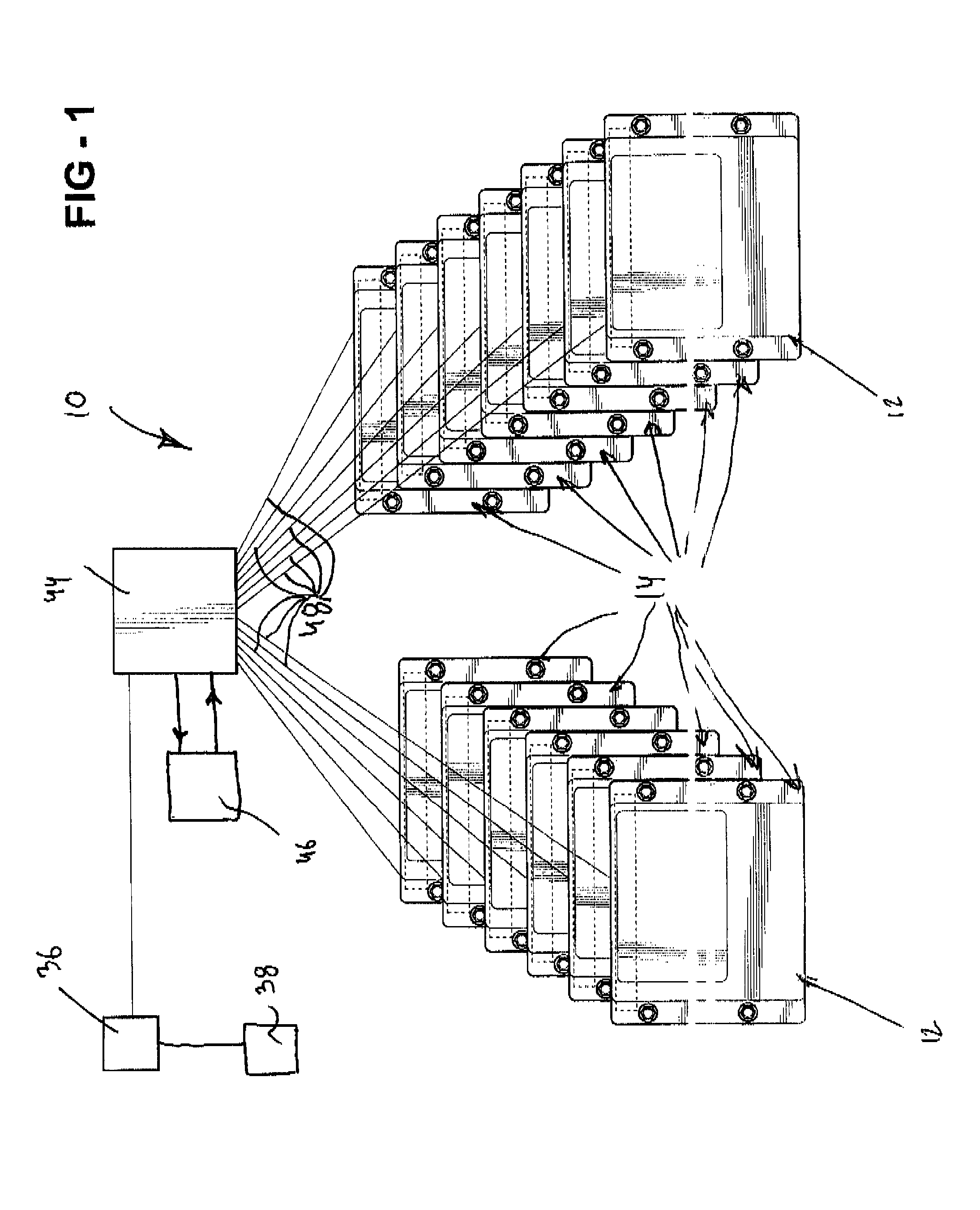 Battery cell having energy control device