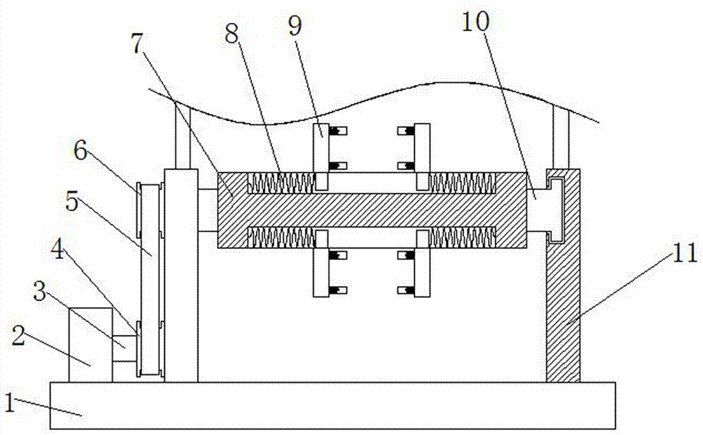 Spraying device for auto spare parts