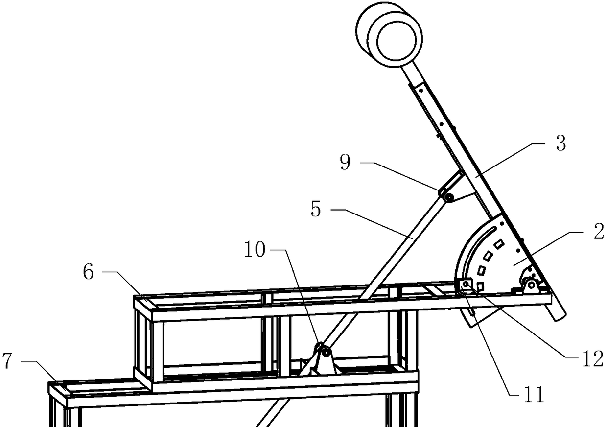 Auxiliary experimental device for water entry experiments of structures