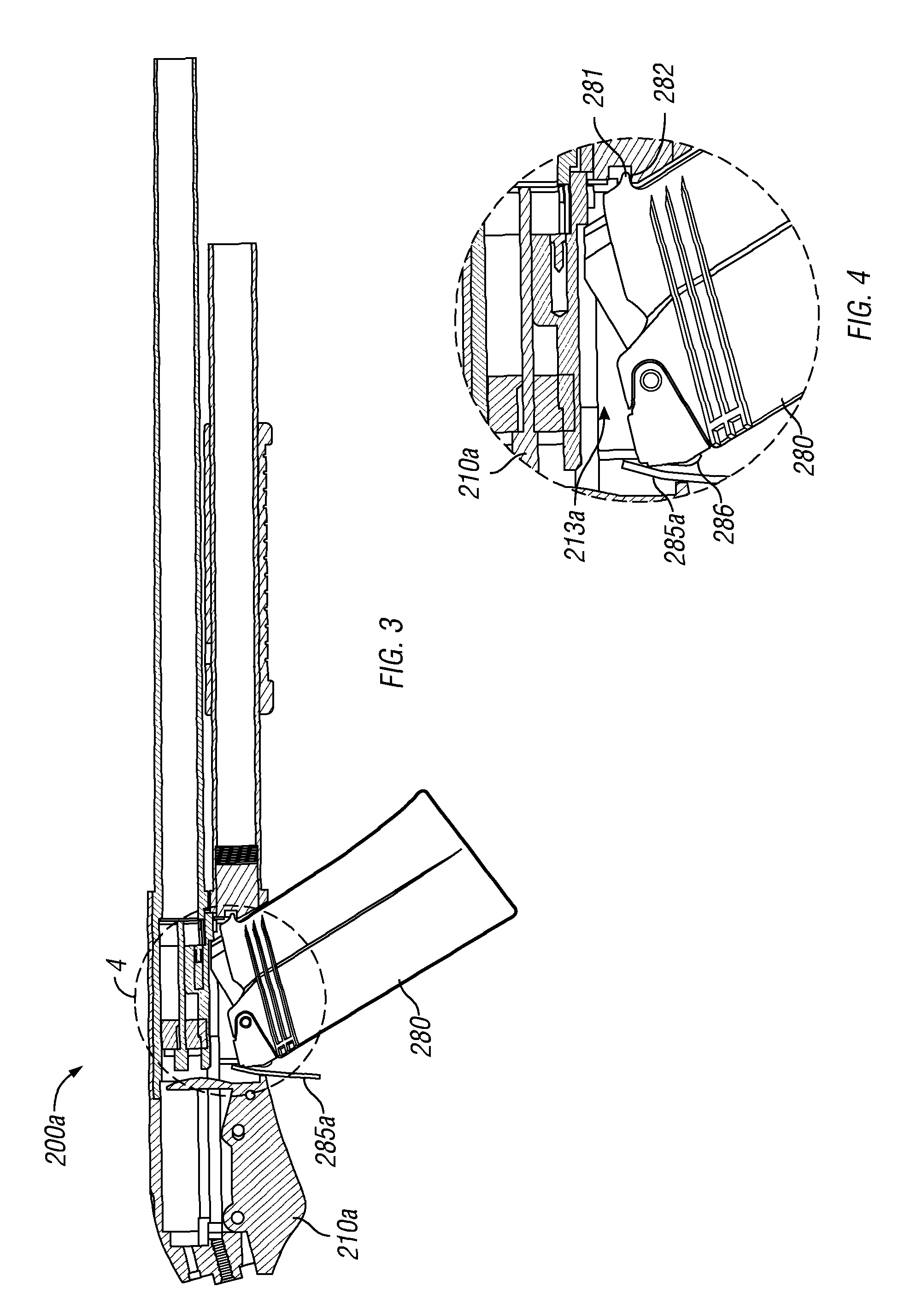 Dynamic magazine latch