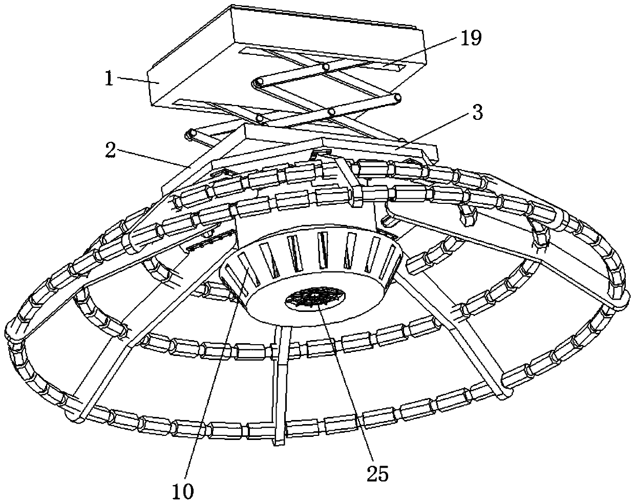 Intelligent laundry rack