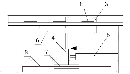 Clamping and conveying device and method for wafer pin electroplating