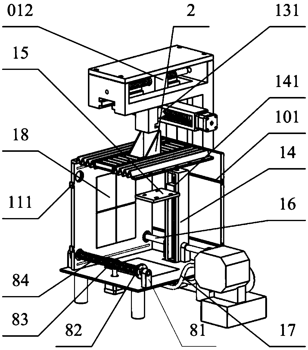 High and low temperature adjustable three-dimensional printing forming equipment