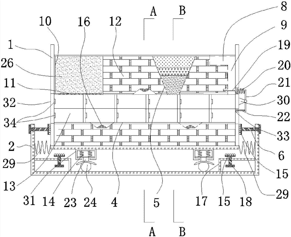 Apparatus and method for teaching demonstration of underground engineering geological disasters