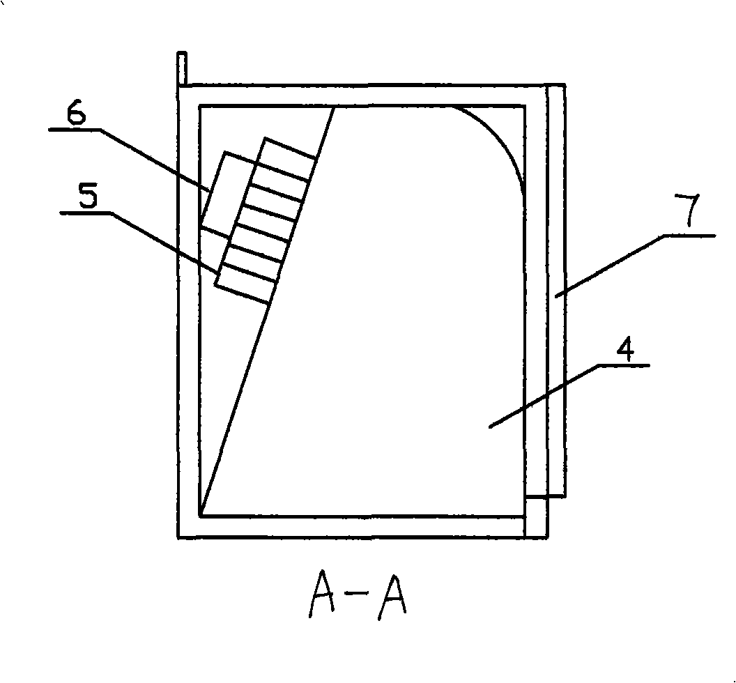 Hanging cabinet type deep smoke exhaust ventilator