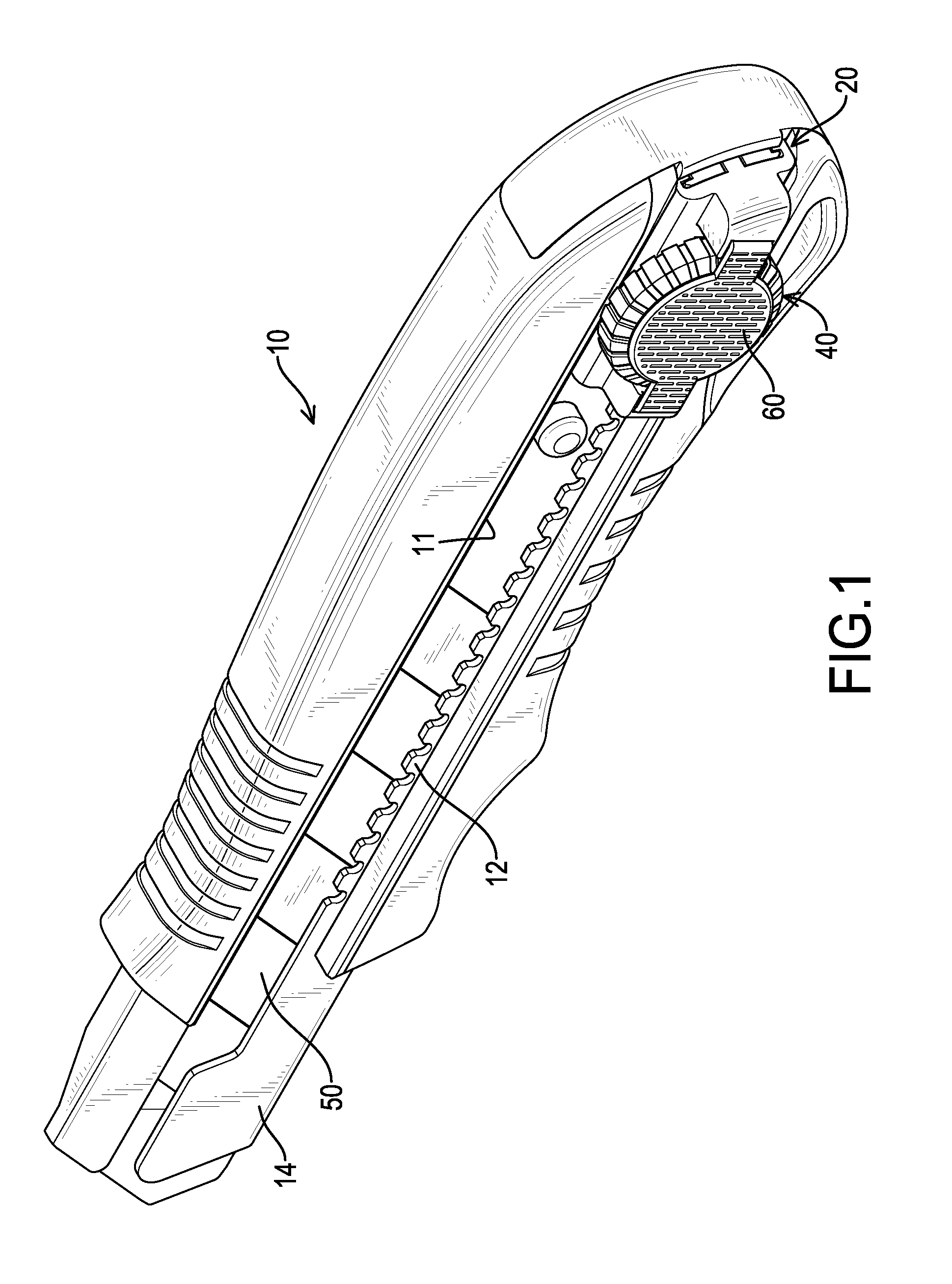 Cutter assembly having dual locking effect