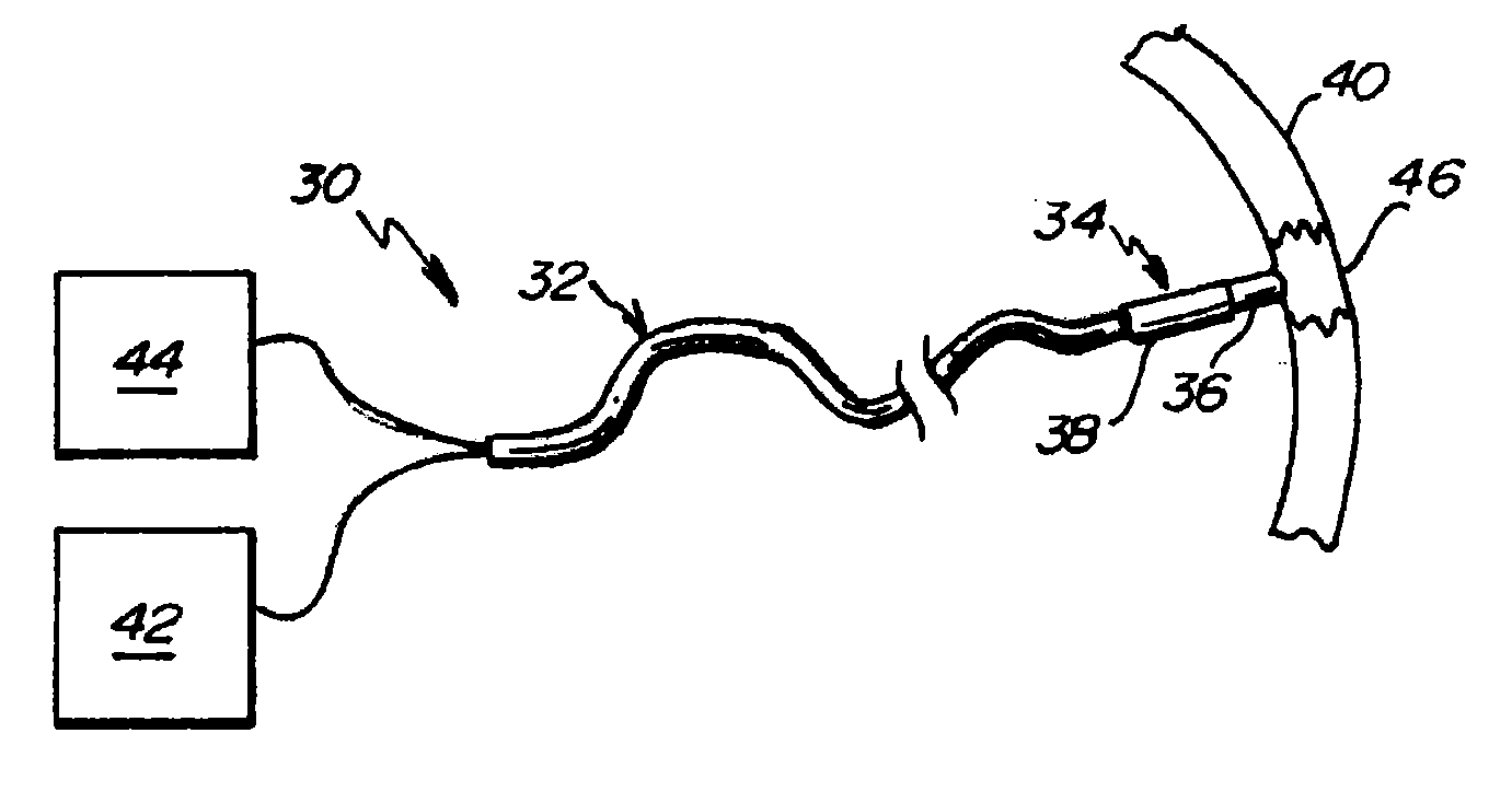 Method and apparatus for controlling lesion size in catheter-based ablation treatment