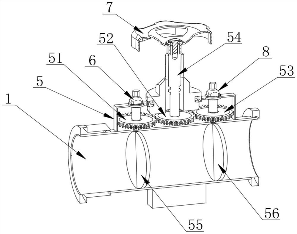 Bidirectional non-return plastic valve