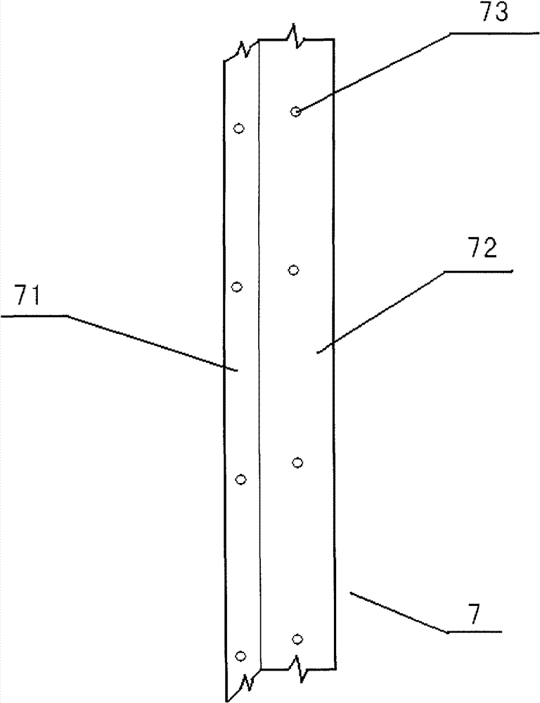 Method for reinforcing transmission line iron tower