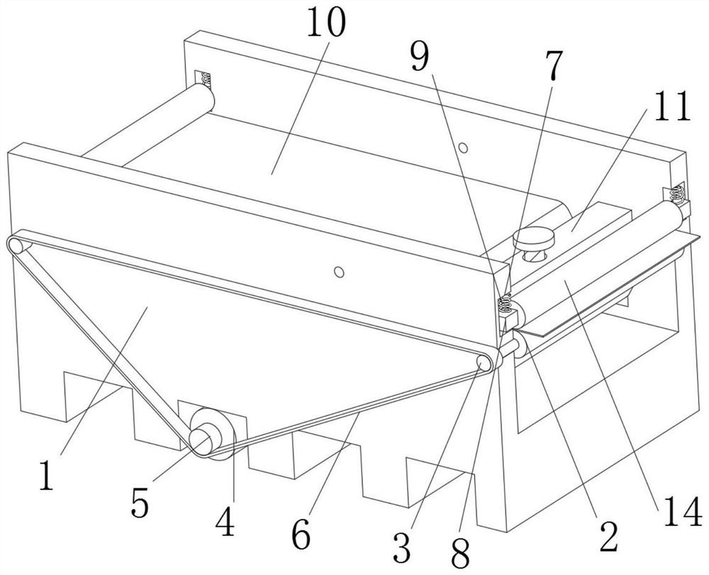 Carbon fiber surface tension sizing control device with uniform sizing amount