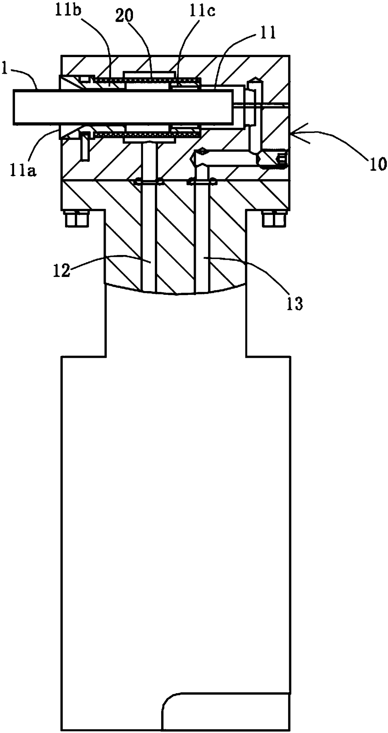 Online automatic copper pipe purging device