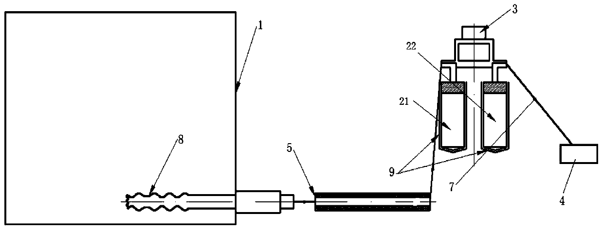 Oil way preheating system of diesel engine and preheating method thereof