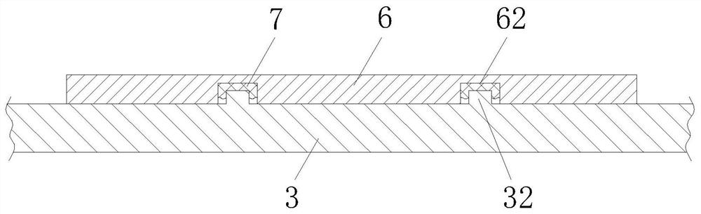 Insulation structure and insulation method for connection point of heating plate pole piece and wires