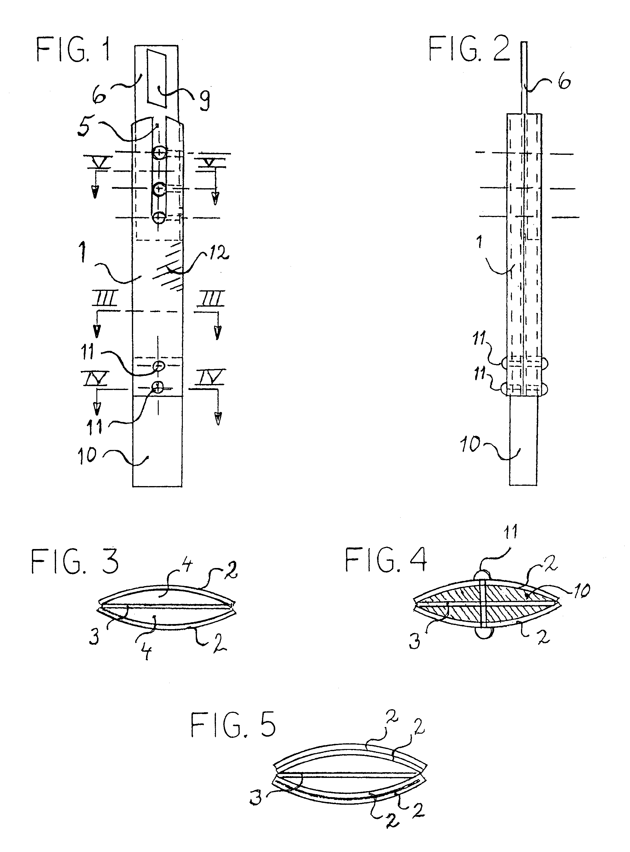 Bendable pole for wire-rope safety fences