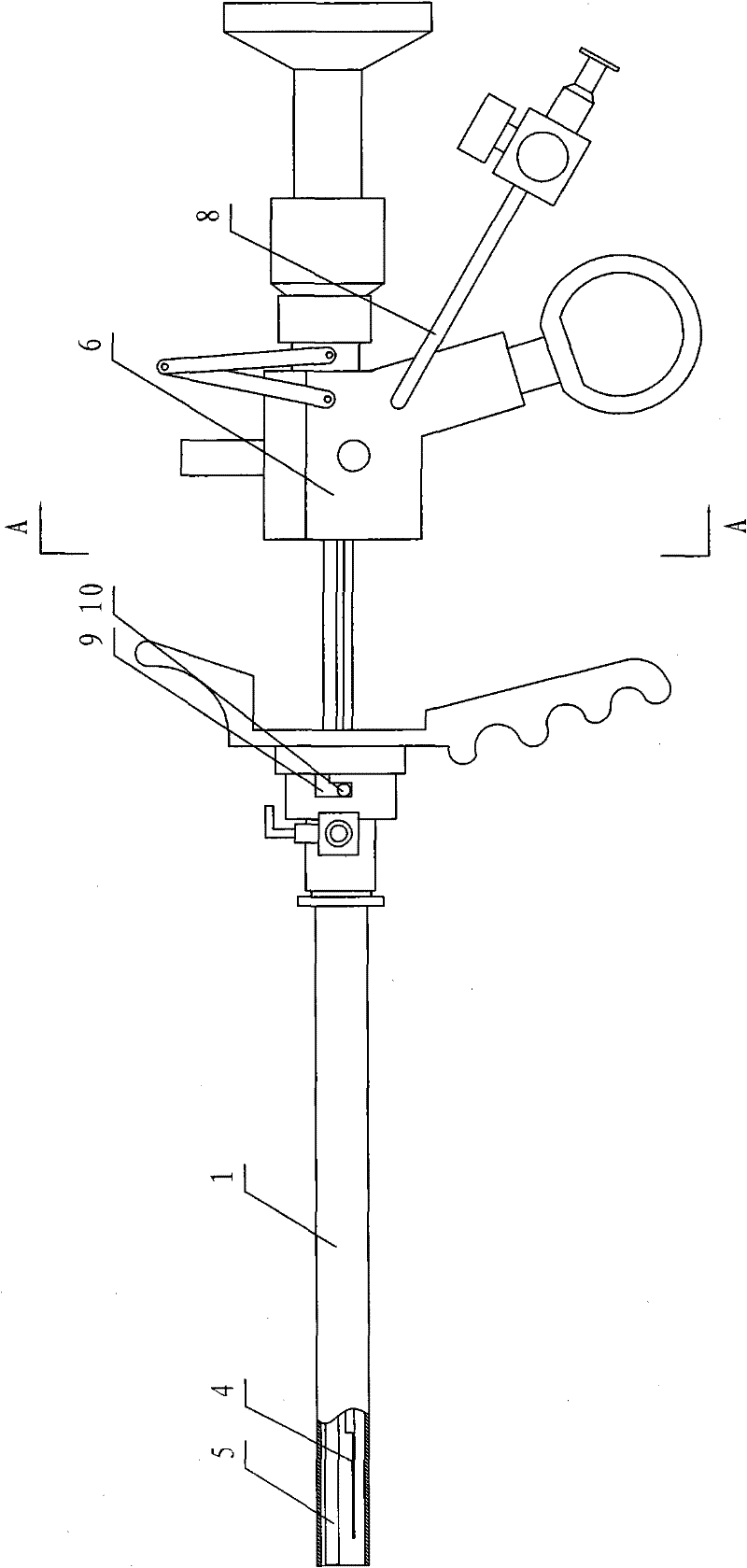 Multifunctional prostate operation mirror