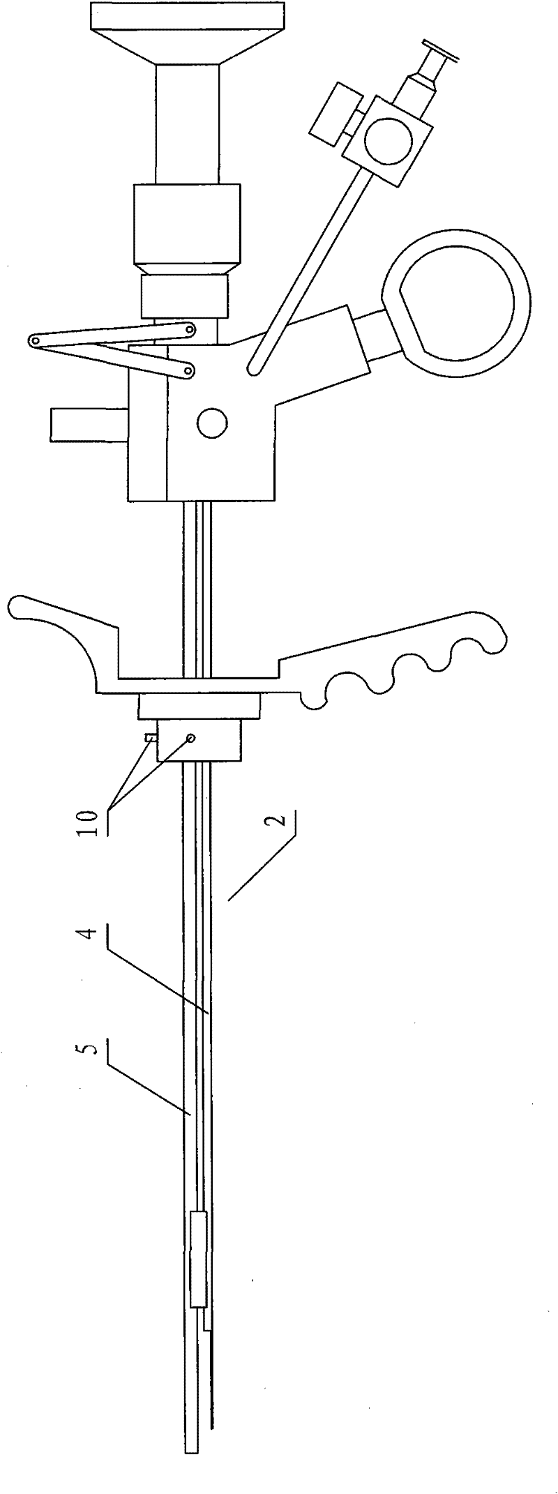 Multifunctional prostate operation mirror