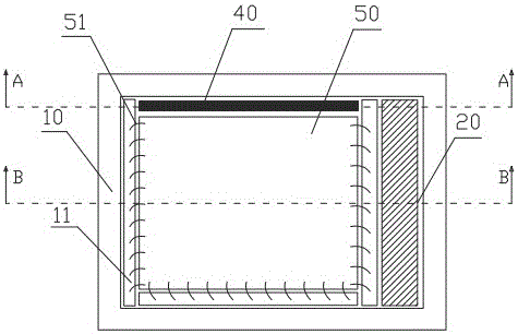 Integrated temperature measurement type ceramic packaging tube shell