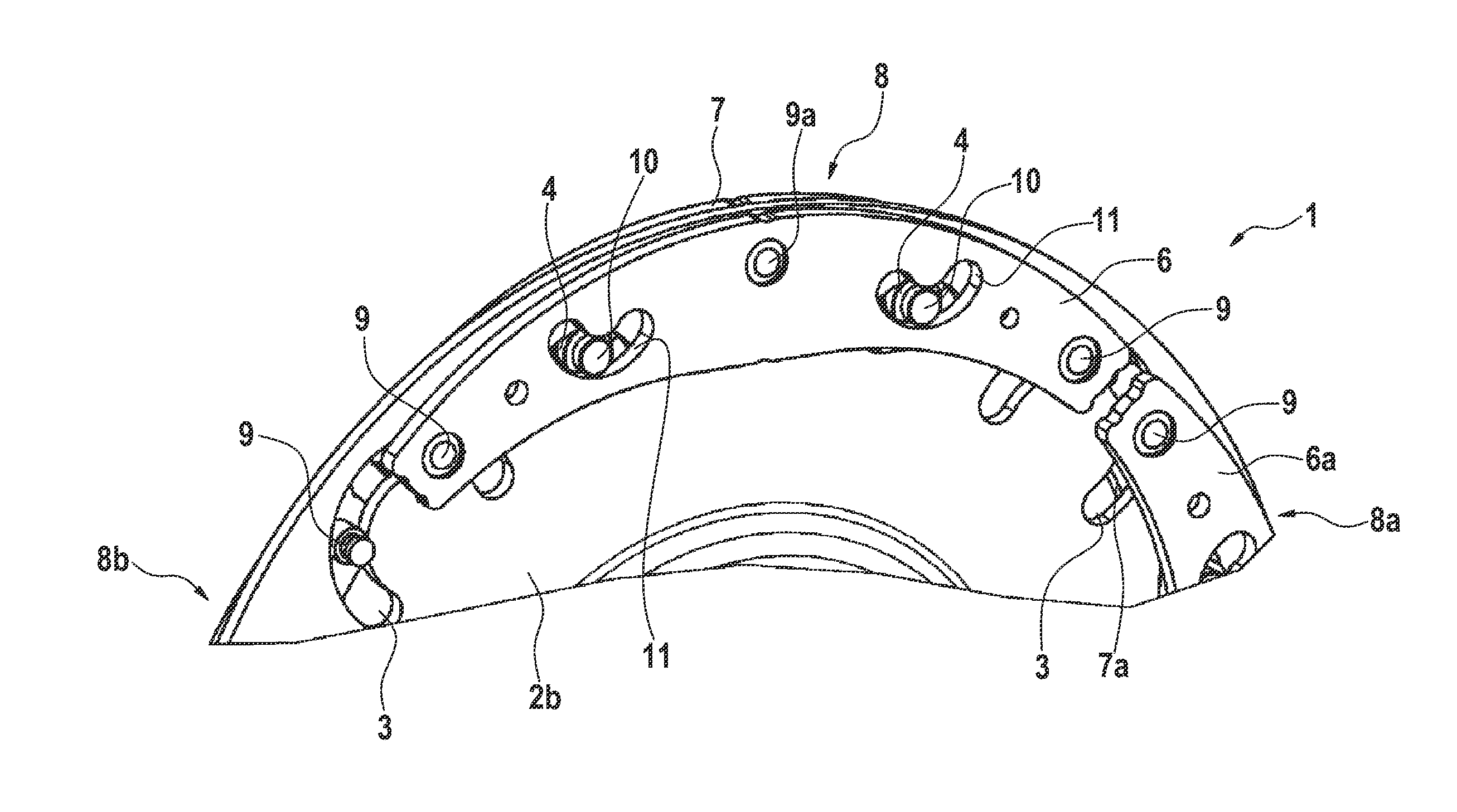 Centrifugal force pendulum