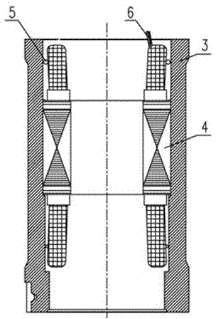 Novel low-temperature immersed motor