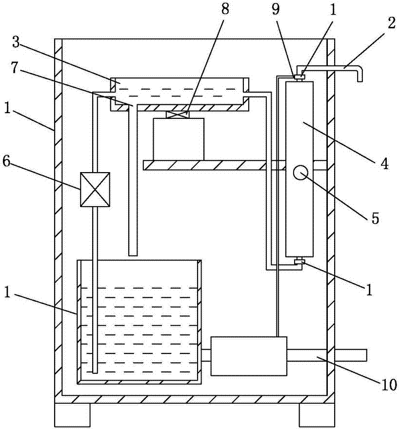 Electric heating water boiler