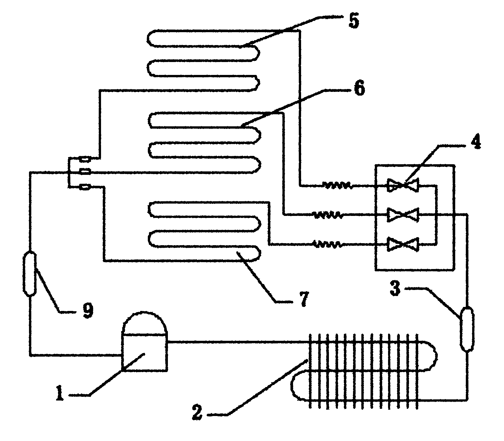 Refrigerator with variable freezing capacity