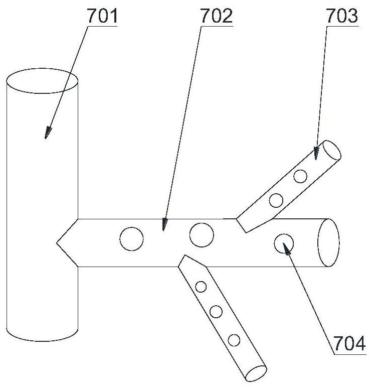 Method for constructing internal dam body of internally-discharged strip mine dump