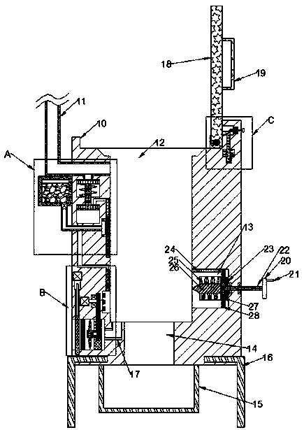 Household coal stove capable of avoiding carbon monoxide emission