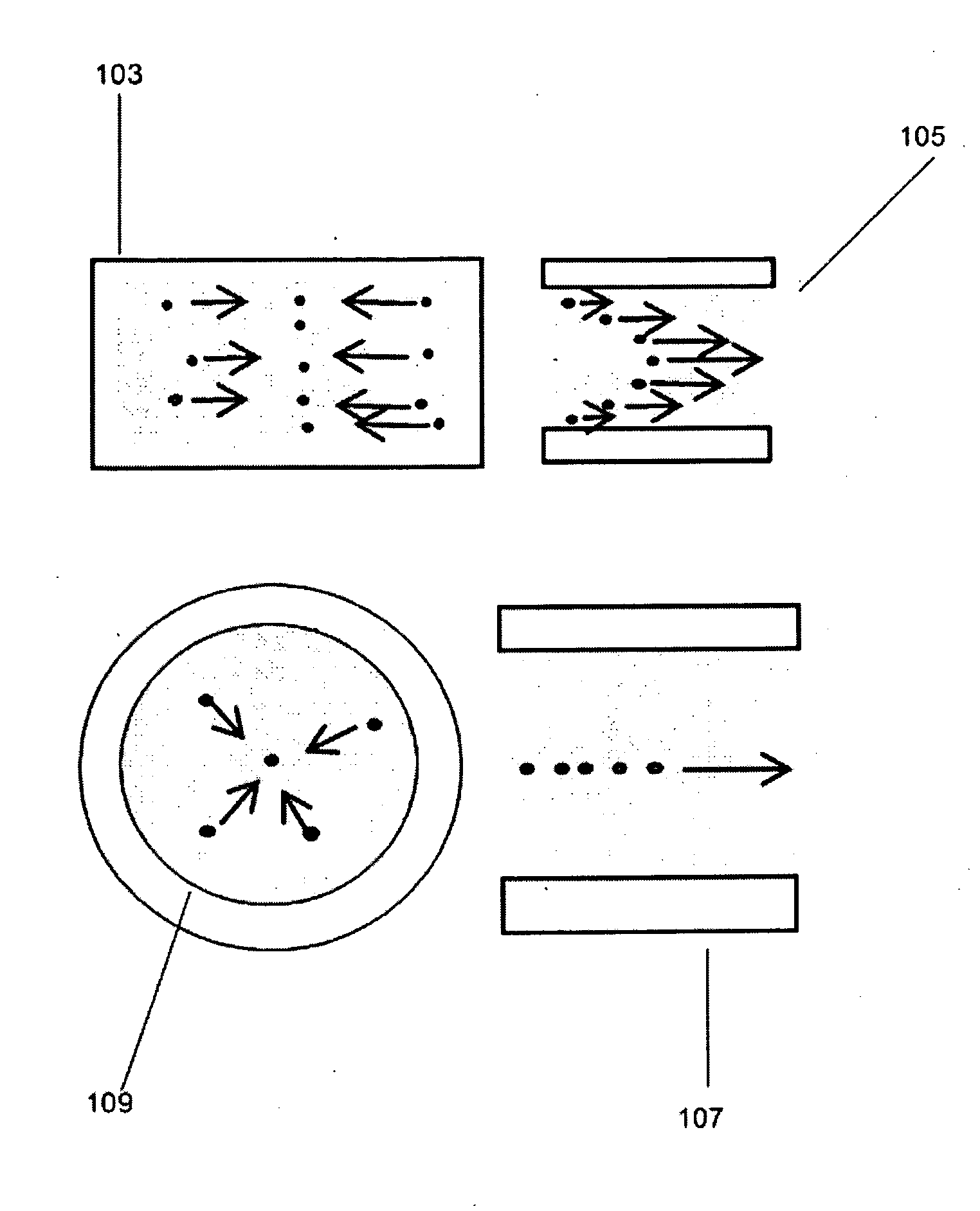 Particle Analyzing Systems and Methods Using Acoustic Radiation Pressure