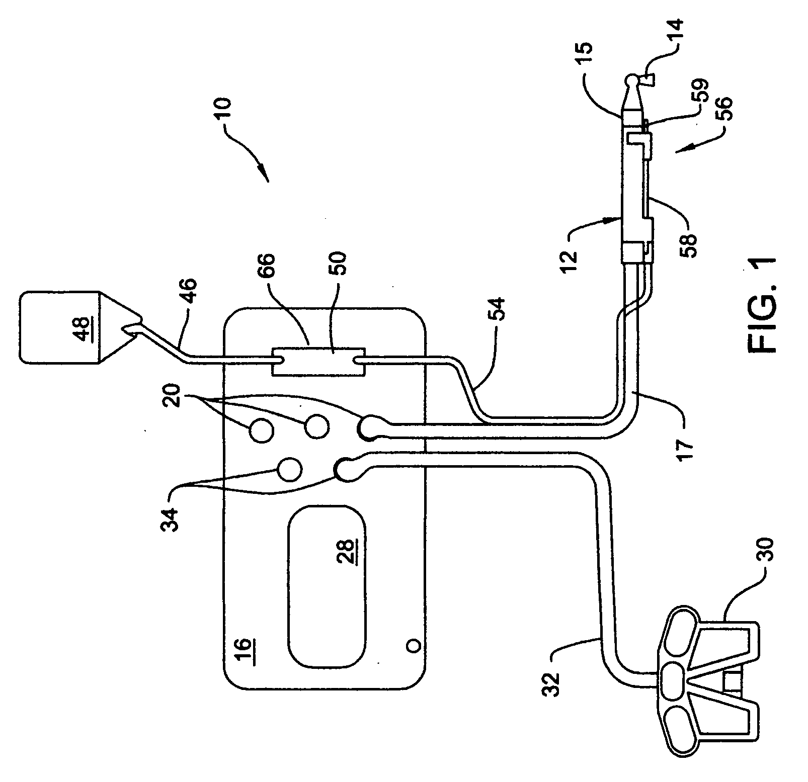 Surgical tool system with integrated pump