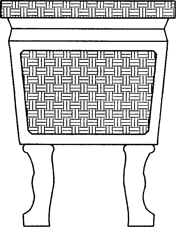 Method for implementing active cemetery, and equipment therewith