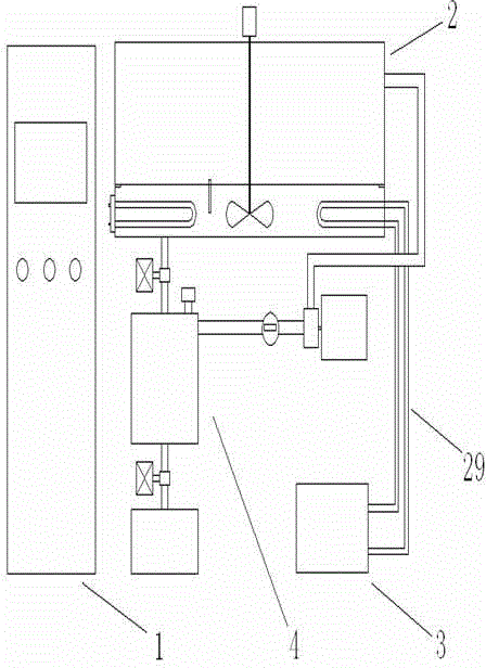 Concrete acid and alkali resistance testing device