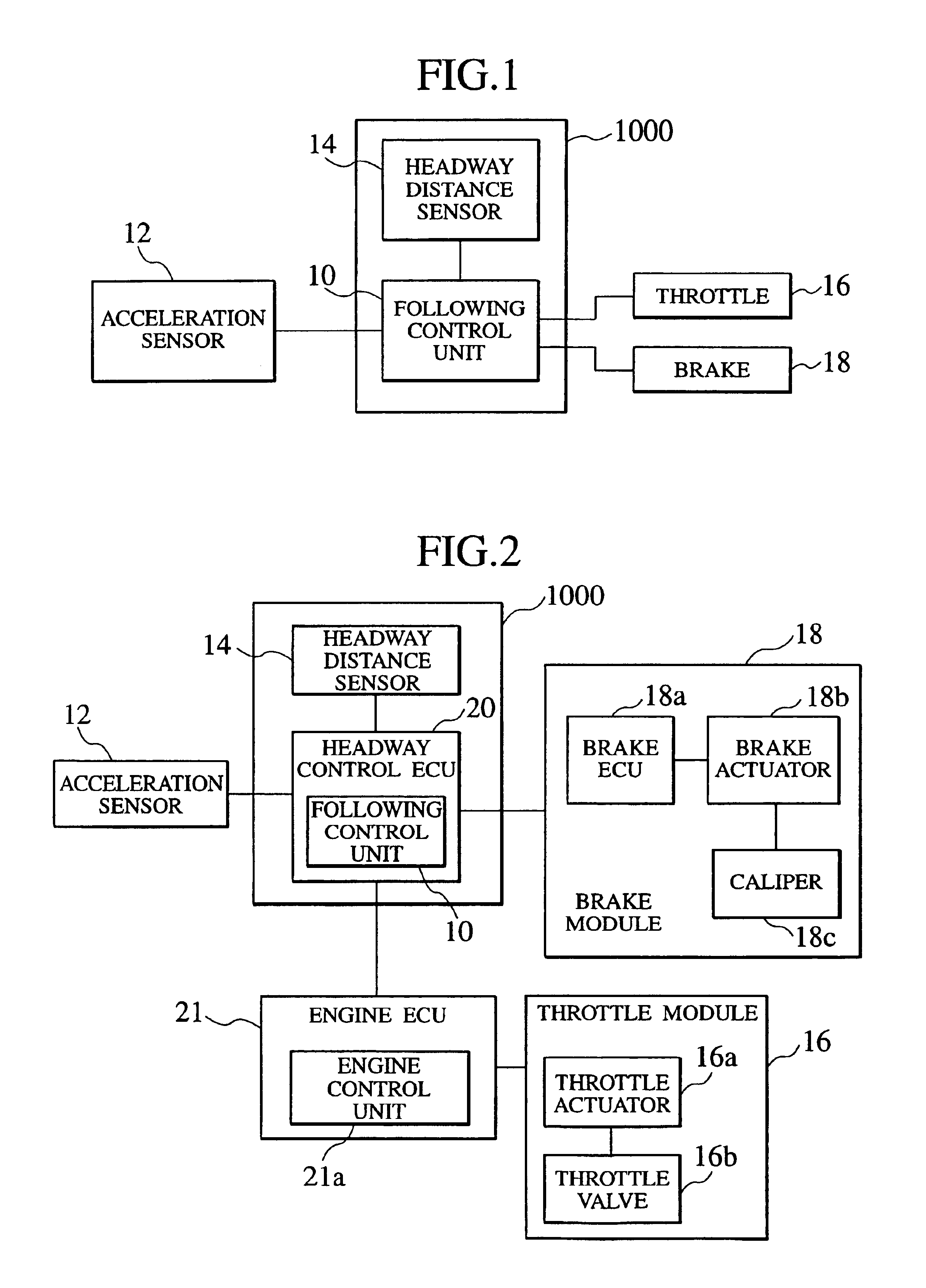 Headway control system