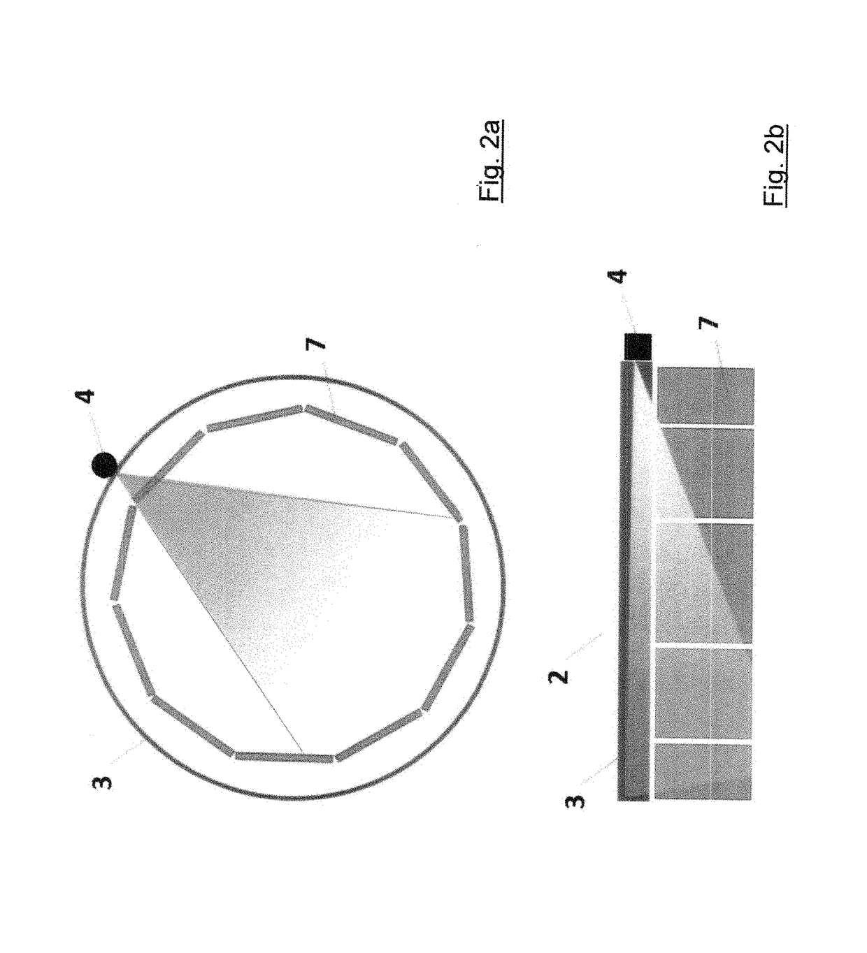 Circular x-ray tube and an x-ray instrument comprising the circular x-ray tube