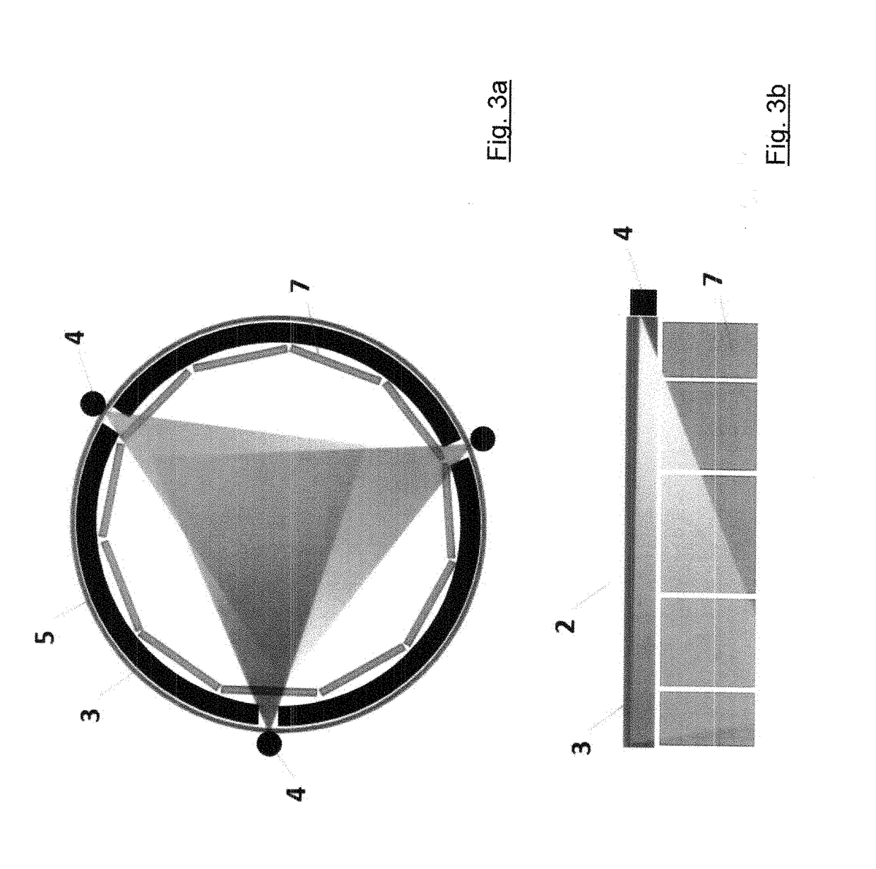 Circular x-ray tube and an x-ray instrument comprising the circular x-ray tube