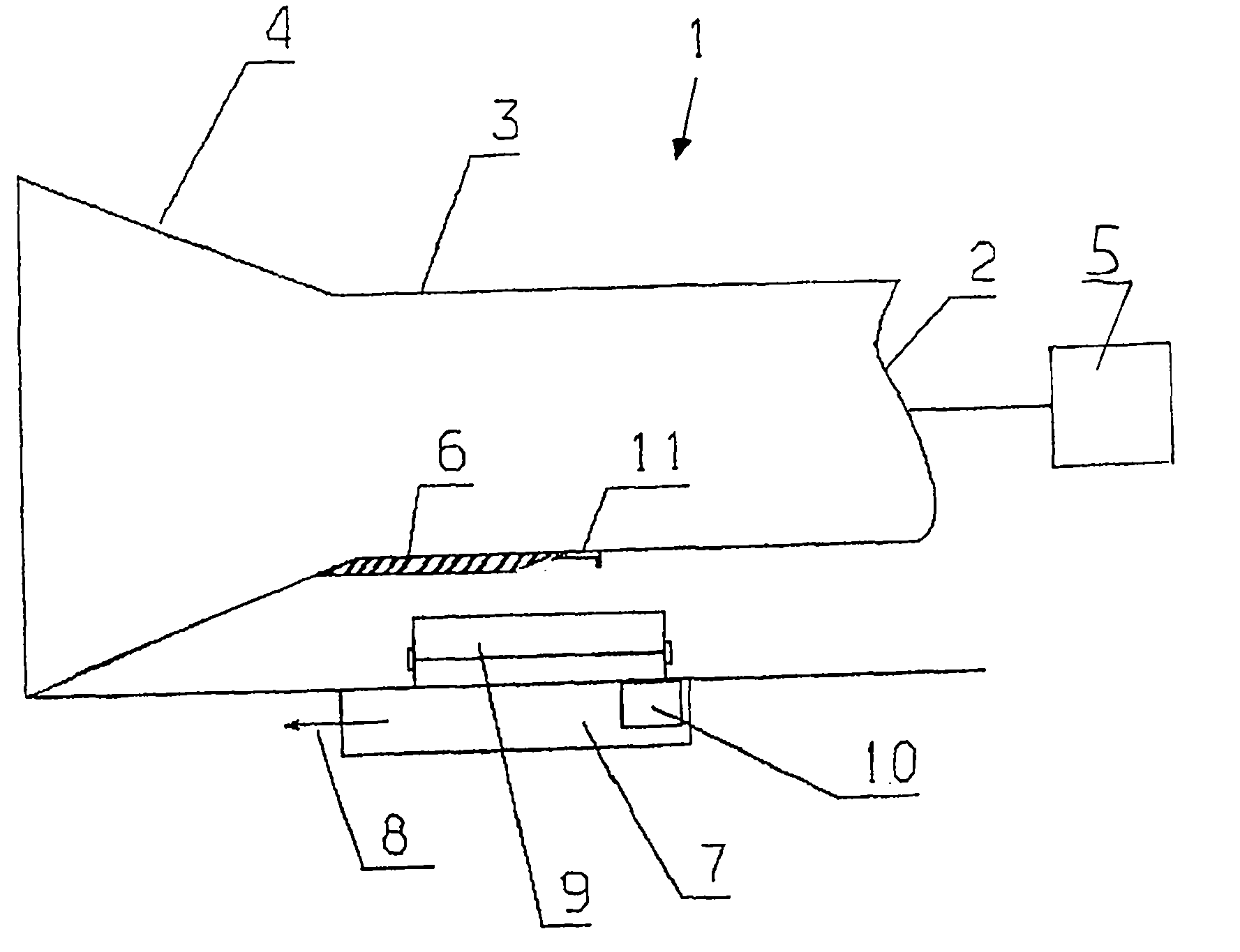 Method for manufacturing warp and conical warping device