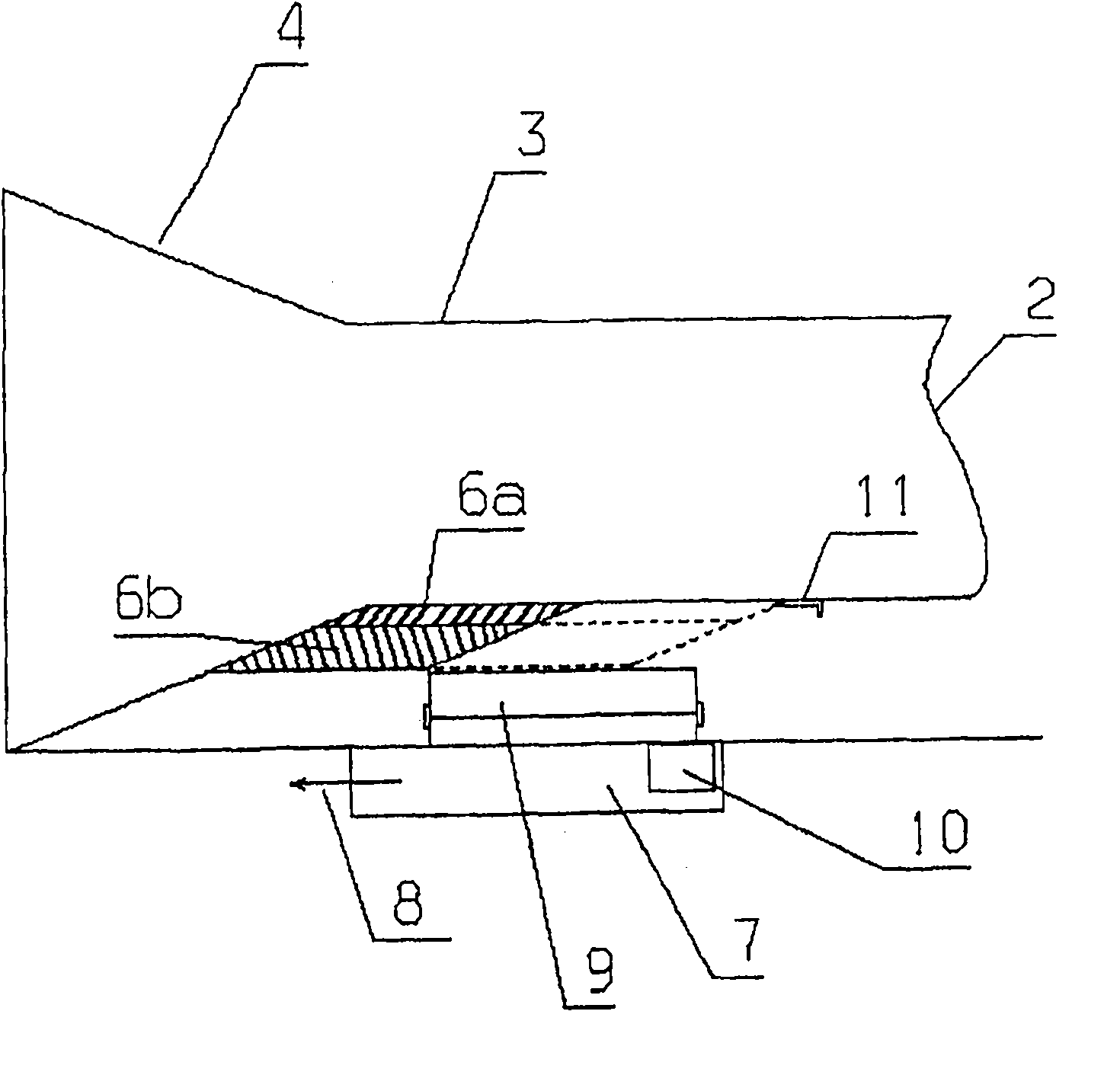 Method for manufacturing warp and conical warping device