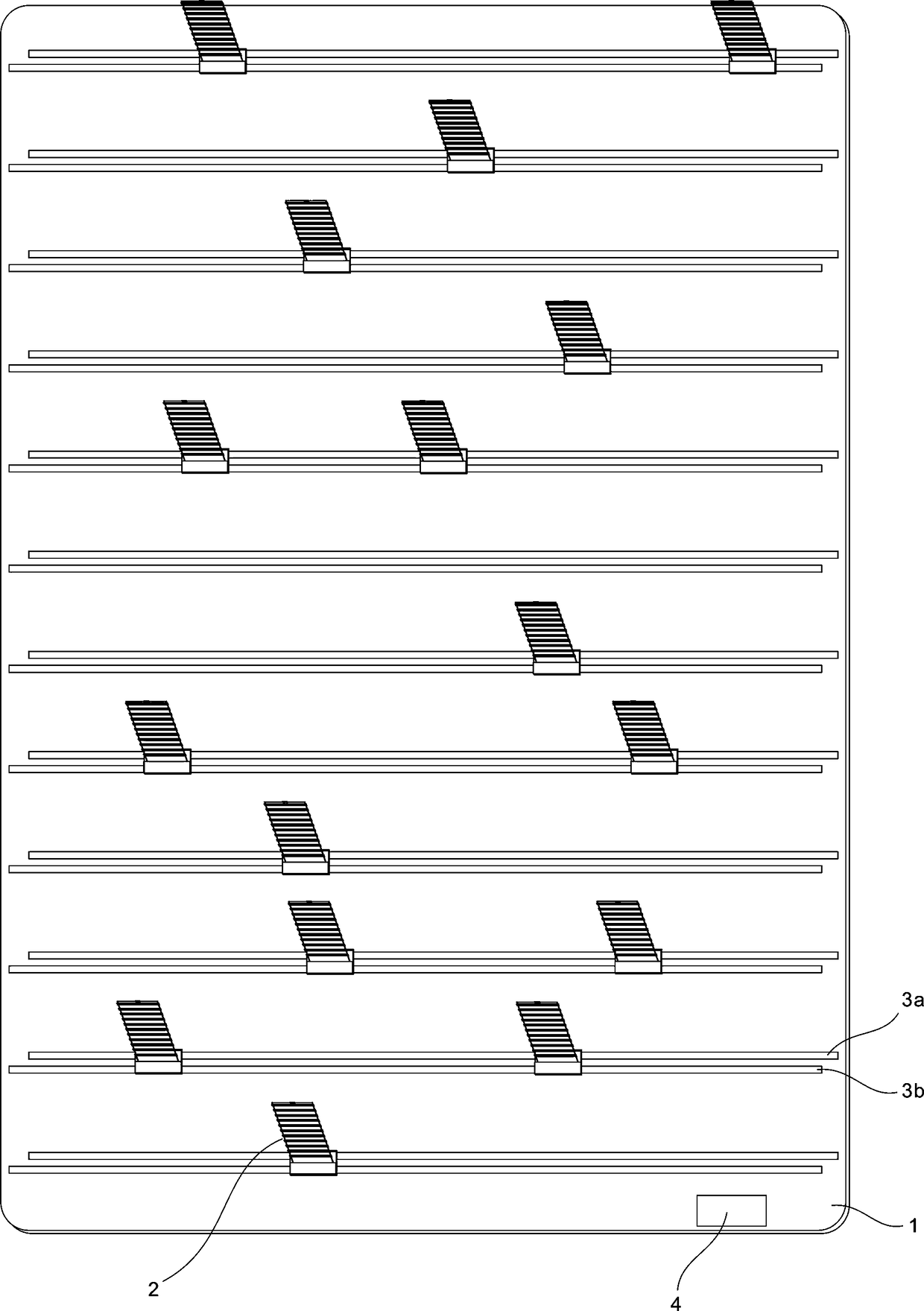 Portable type obstacle-avoiding prop