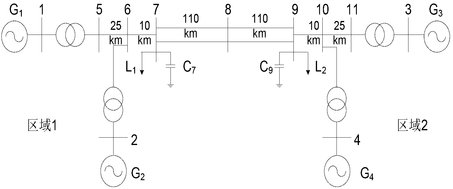 Method for calculating time-lag electric power system eigenvalue and discriminating stability based on Pade approximation