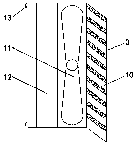 High-efficiency heat-dissipating high-voltage ring network cabinet