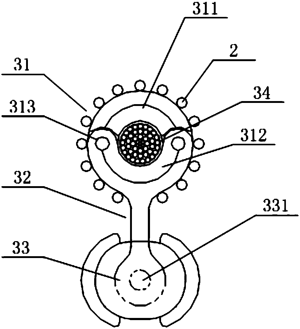 Anti-slip damper with all-clad pre-twisted wires