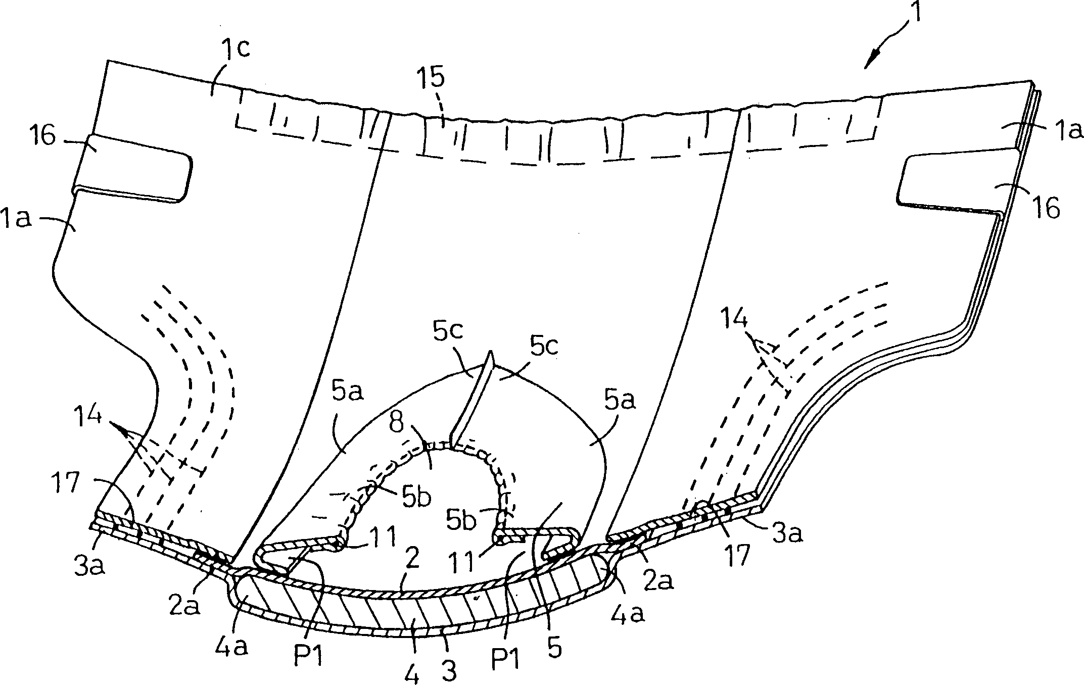 Disposable diaper