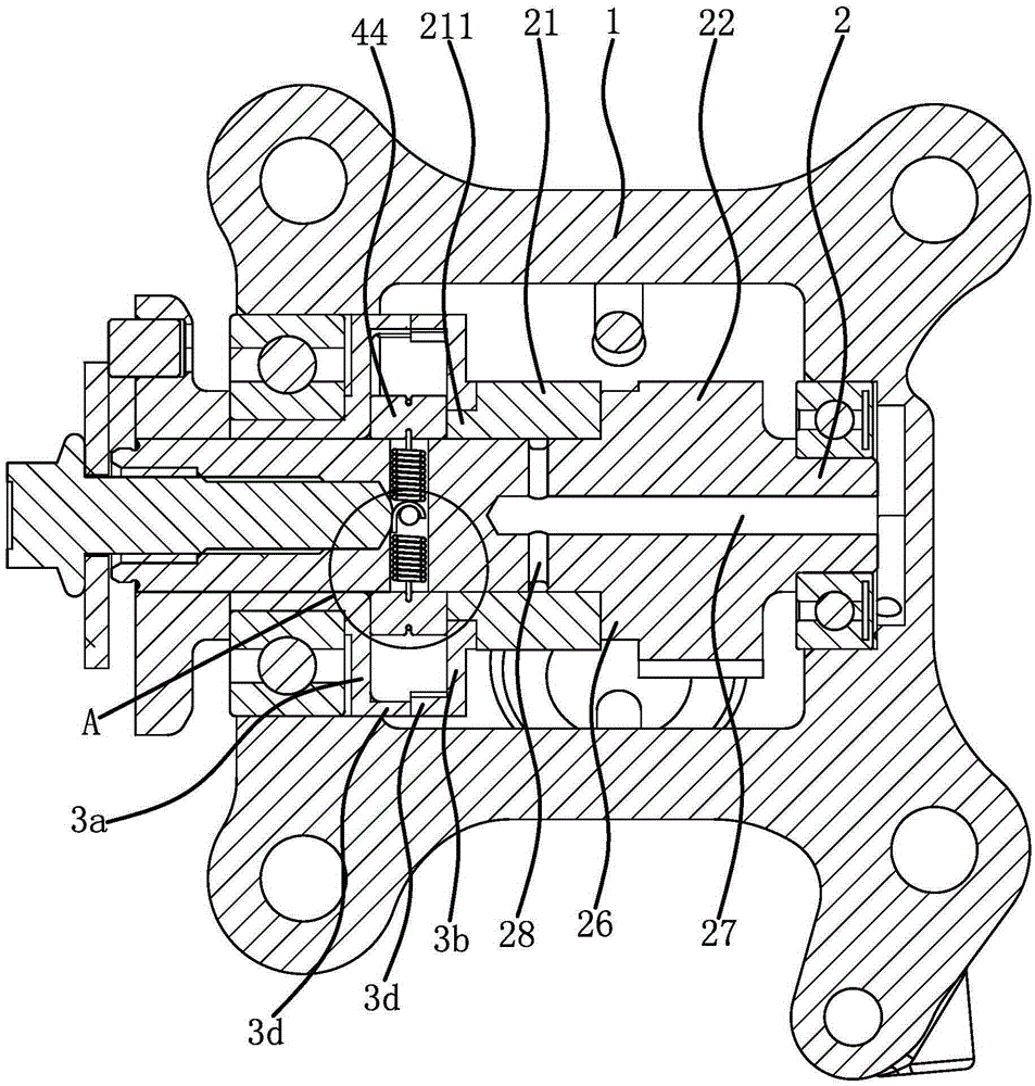 Variable valve timing structure of motorcycle engine